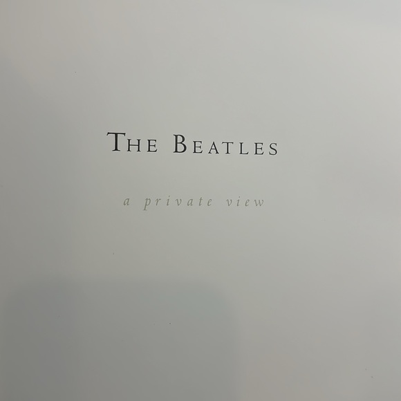 The Beatles A Private View Coffee Table Book 1990 Robert Freeman - Picture 3 of 6